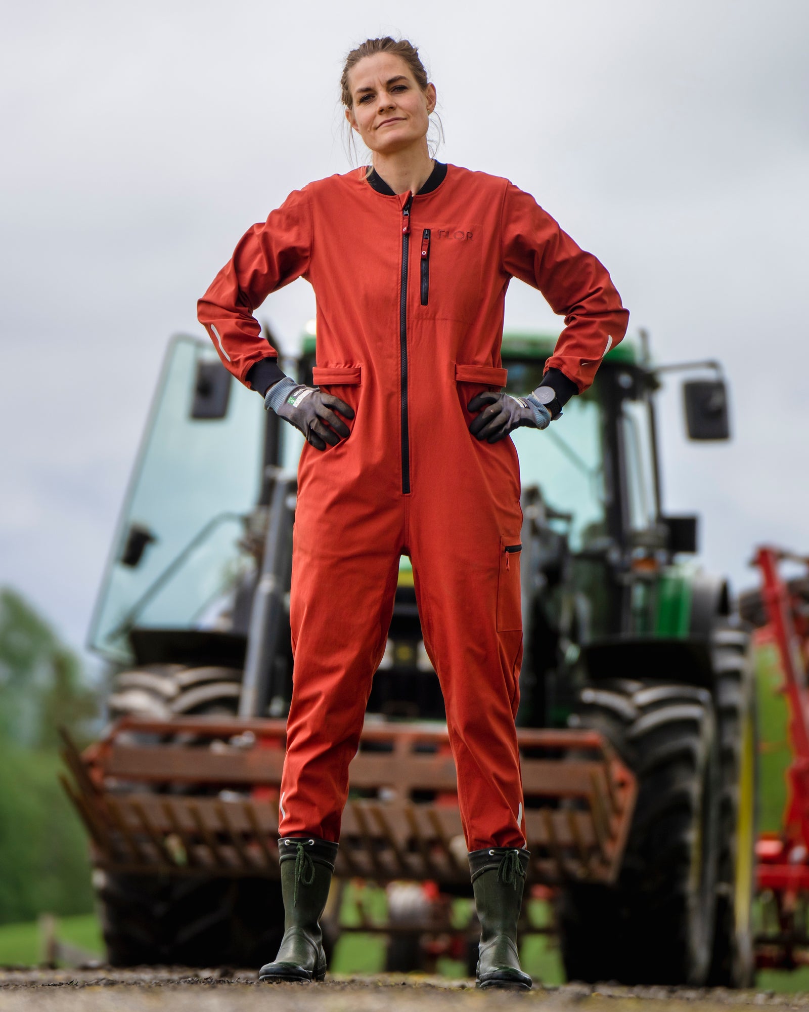 Flor kjeledress Outlet - Kjeledress - Terrarød | Flor - 1
