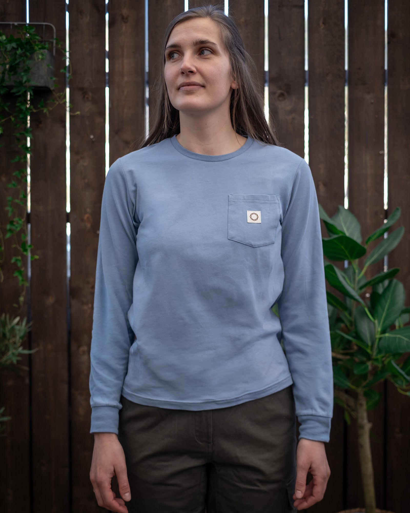 Vår bomullsgenser - Genser - Lys blå | Flor - 2