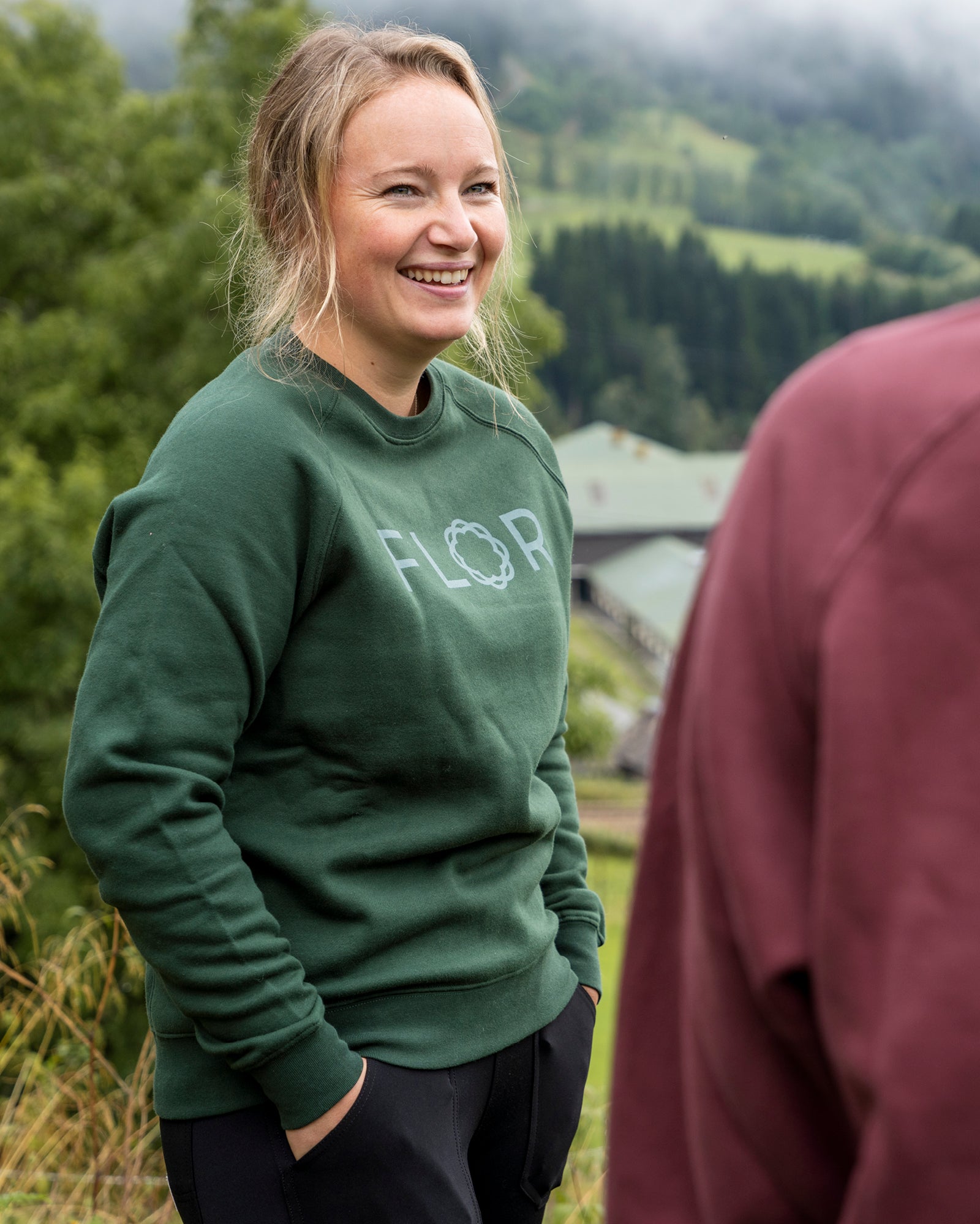 Flor bomullsgenser - Genser - Mørk grønn | Flor - 10