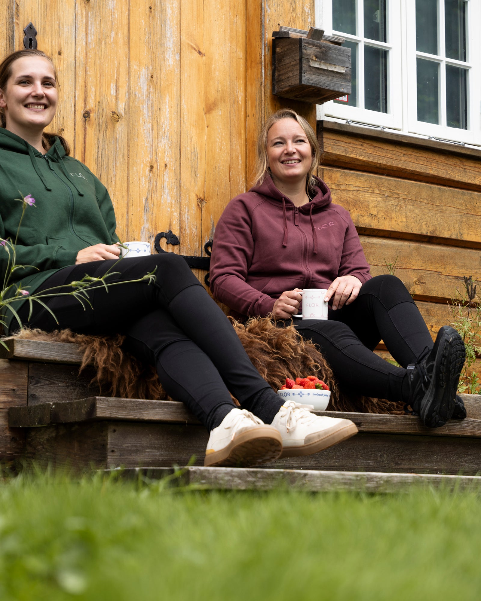 Flor hettejakke - Jakke - Mørk grønn | Flor - 3