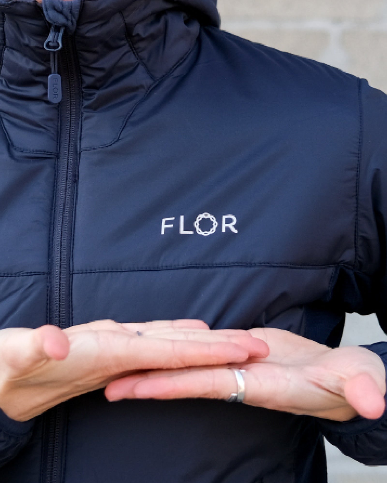 Nær mellomlagsjakke - Jakke - Mørk blå | Flor - 9