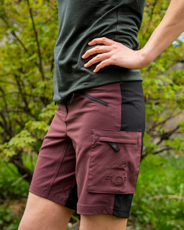 Slåttonn arbeidsshorts - Shorts - Burgunder | Flor - 16