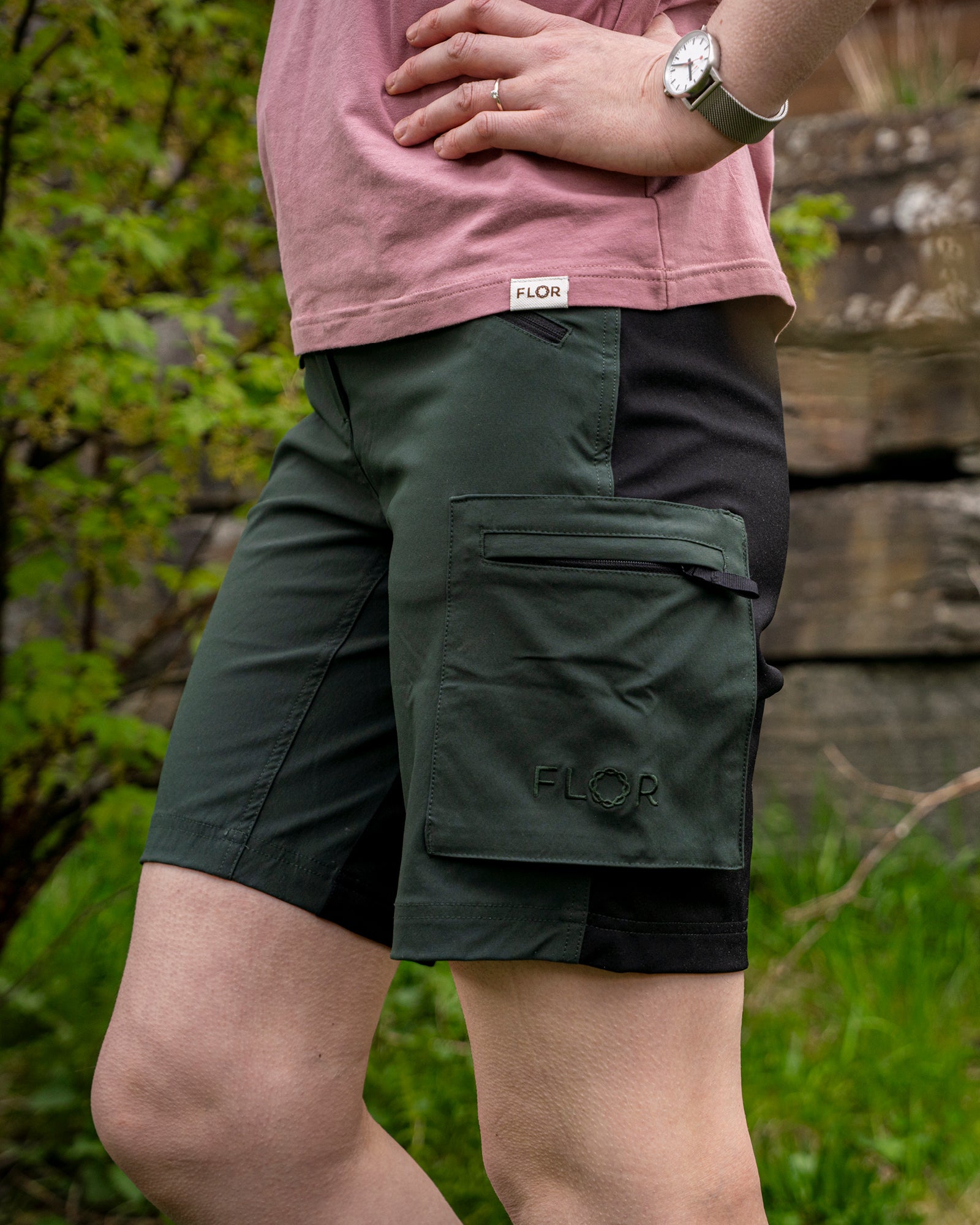 Slåttonn arbeidsshorts - Shorts - Burgunder | Flor - 15