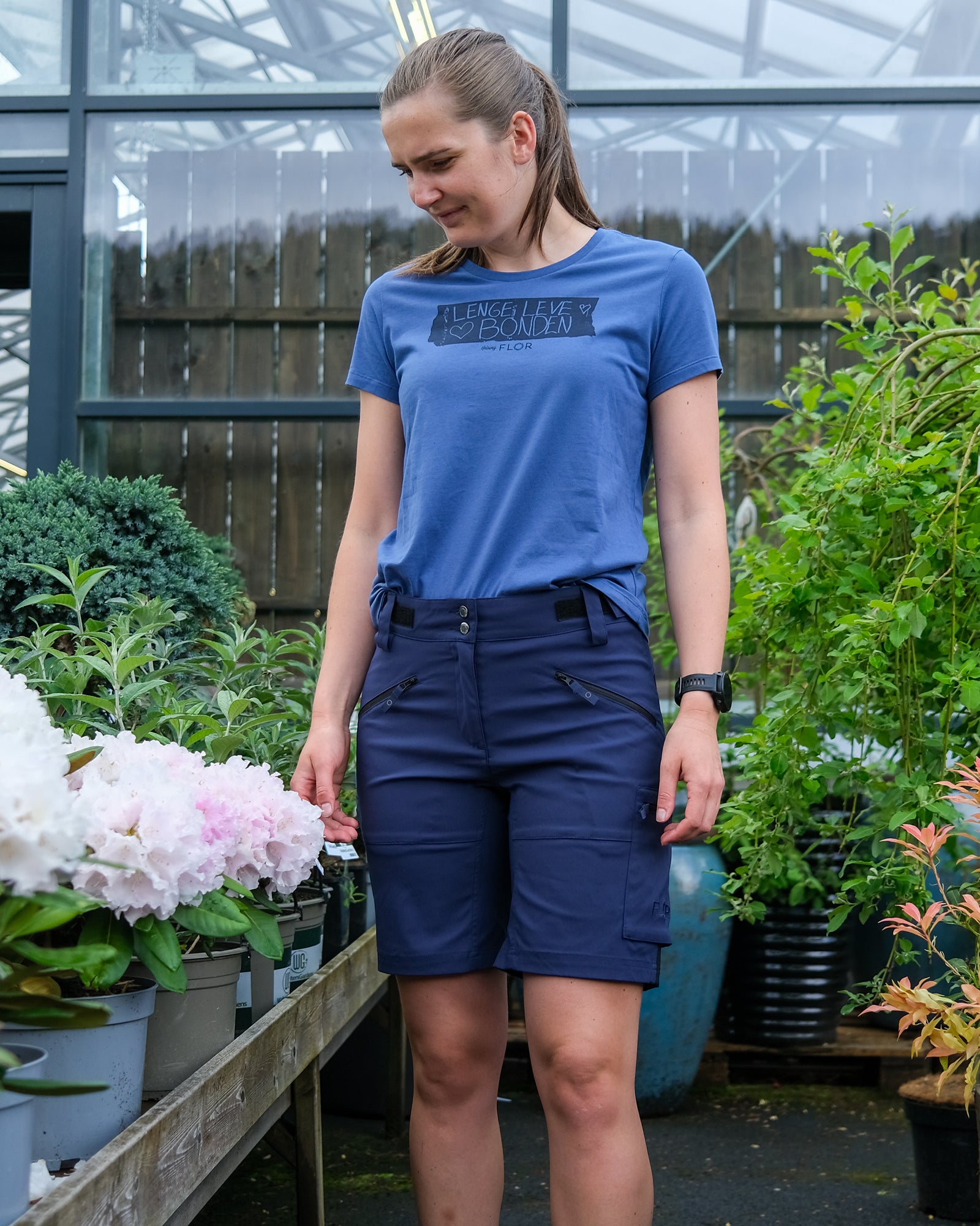 Slåttonn arbeidsshorts - Shorts - Mørk blå | Flor - 6