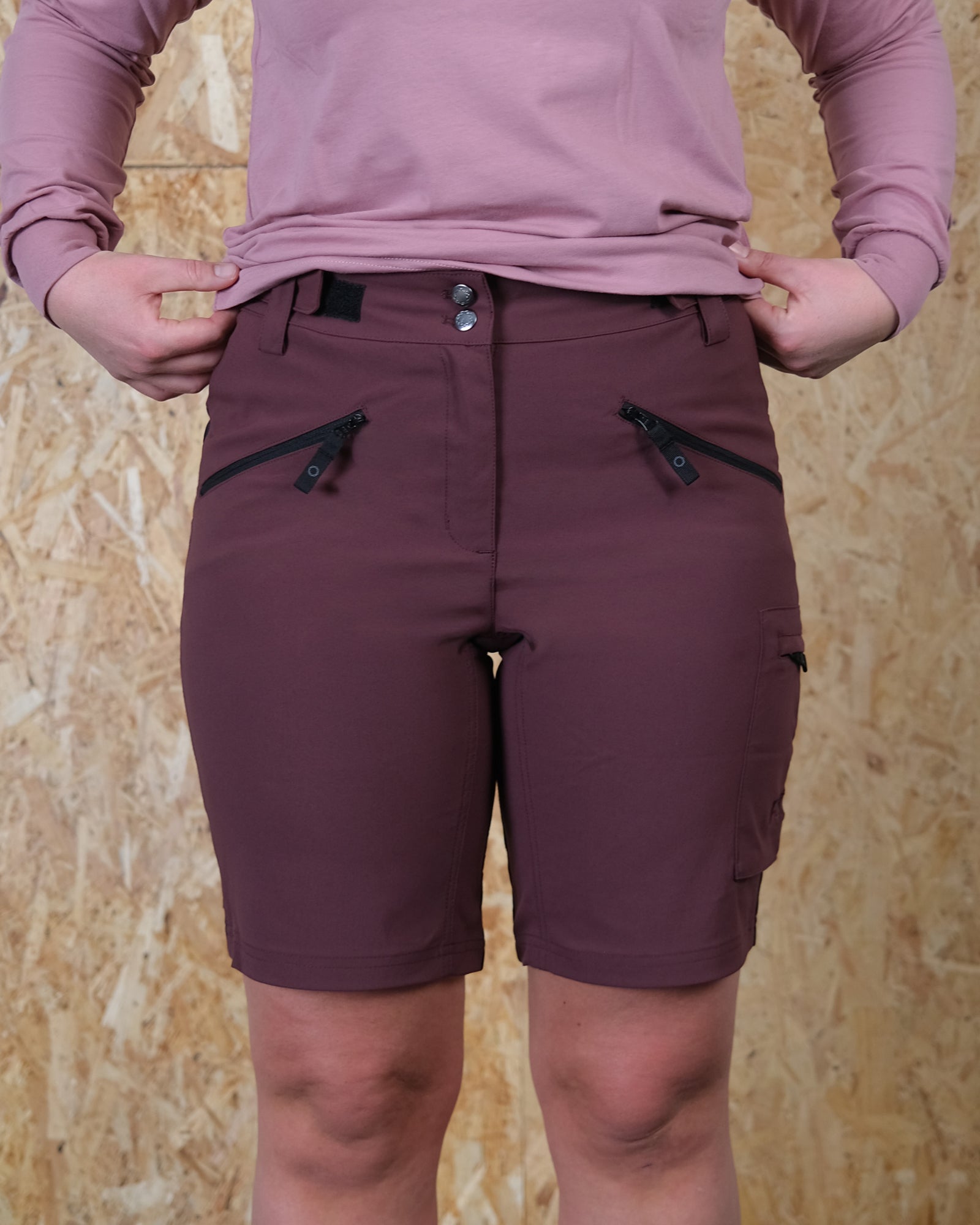 Slåttonn arbeidsshorts - Shorts - Burgunder | Flor - 5