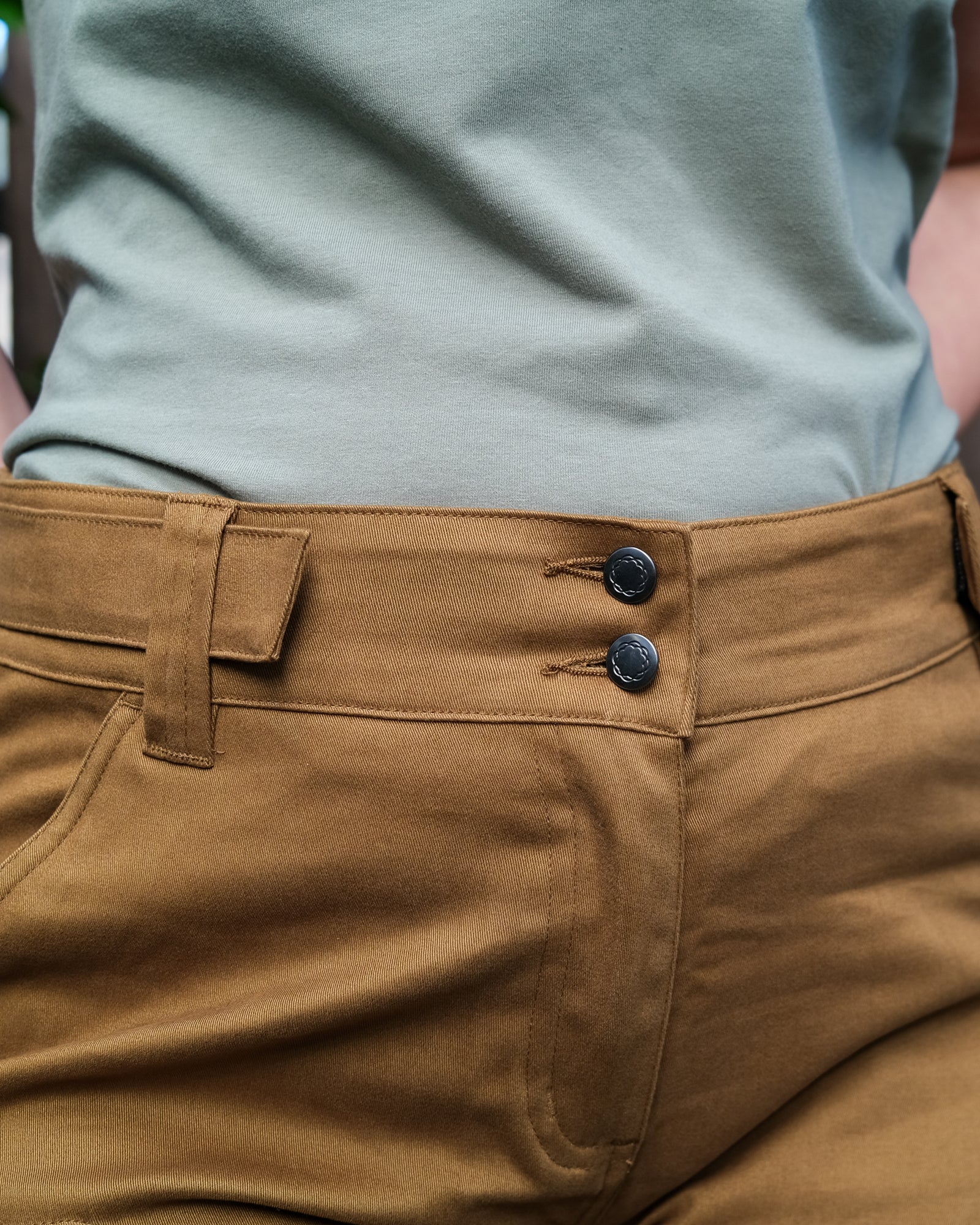 Solskin arbeidsshorts - Shorts - Furugrønn | Flor - 16