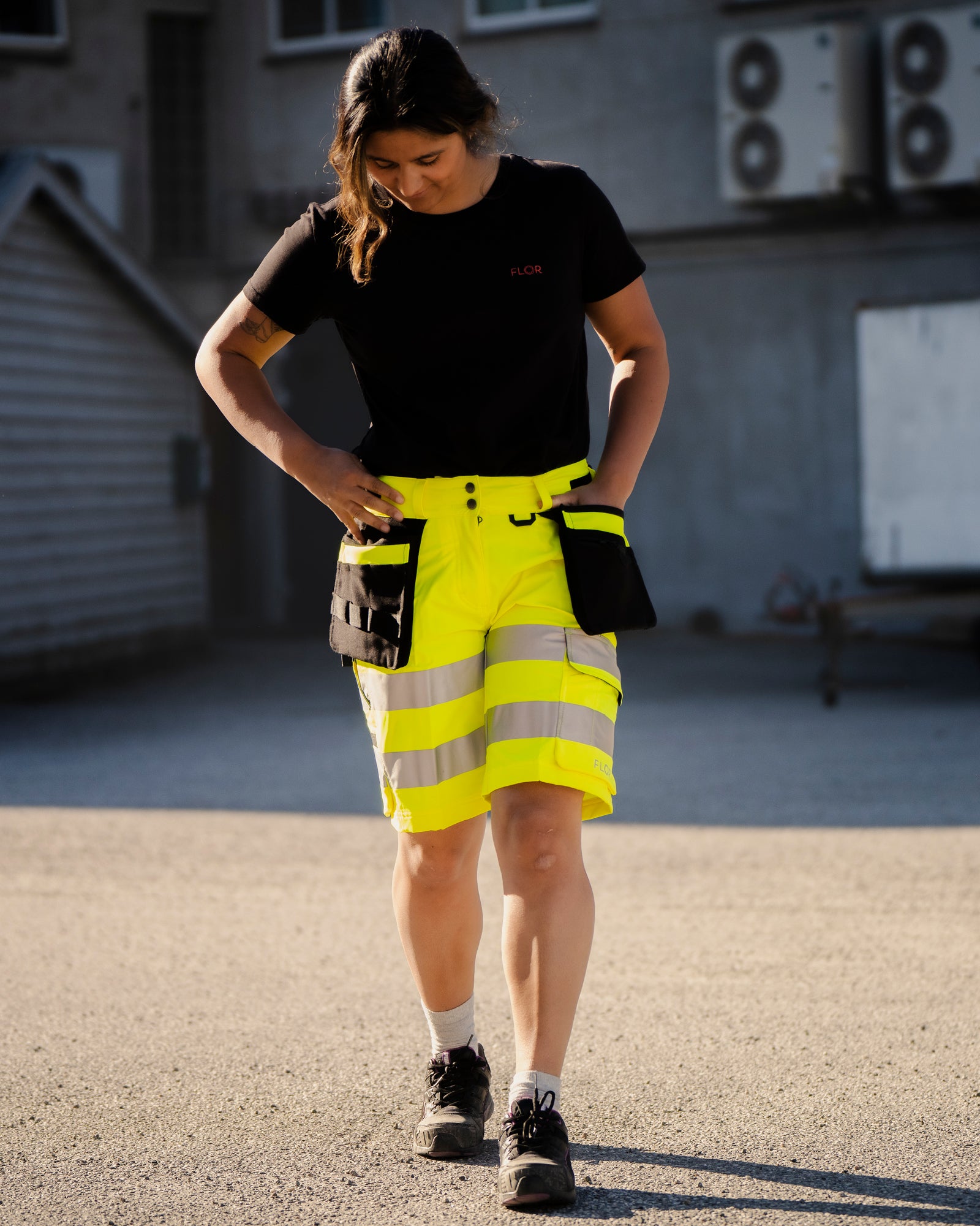 Synleg arbeidsshorts - Shorts - XL | Flor - 4