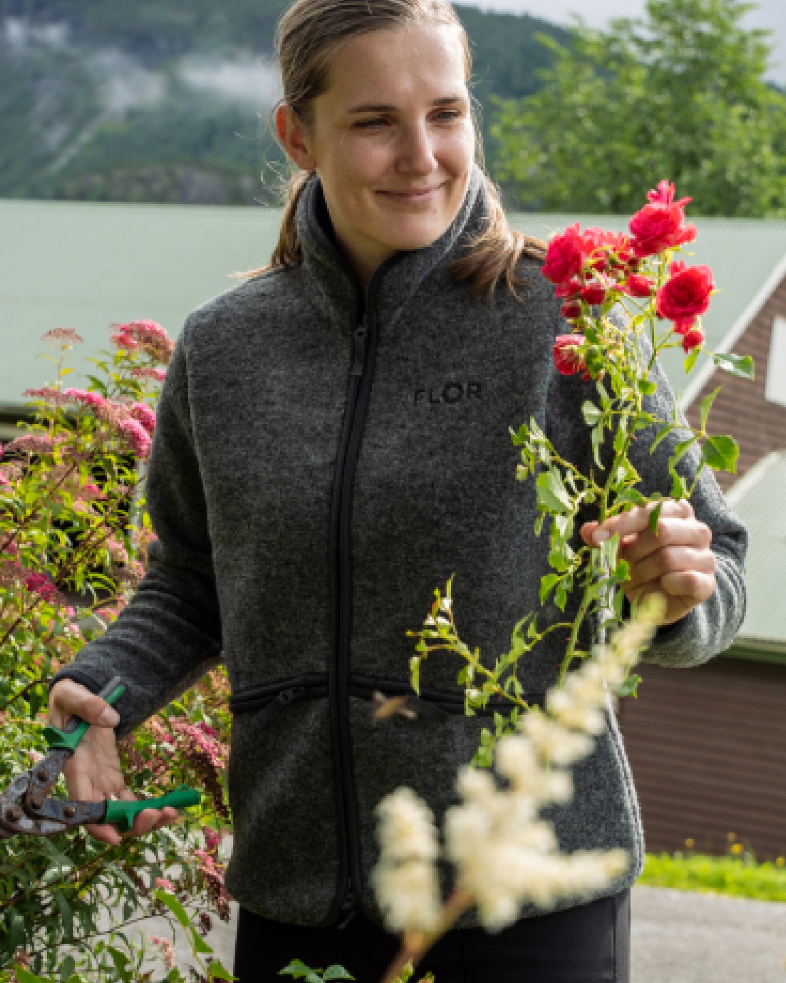 Ullfleece - Wool - Mørk grå | Flor - 6