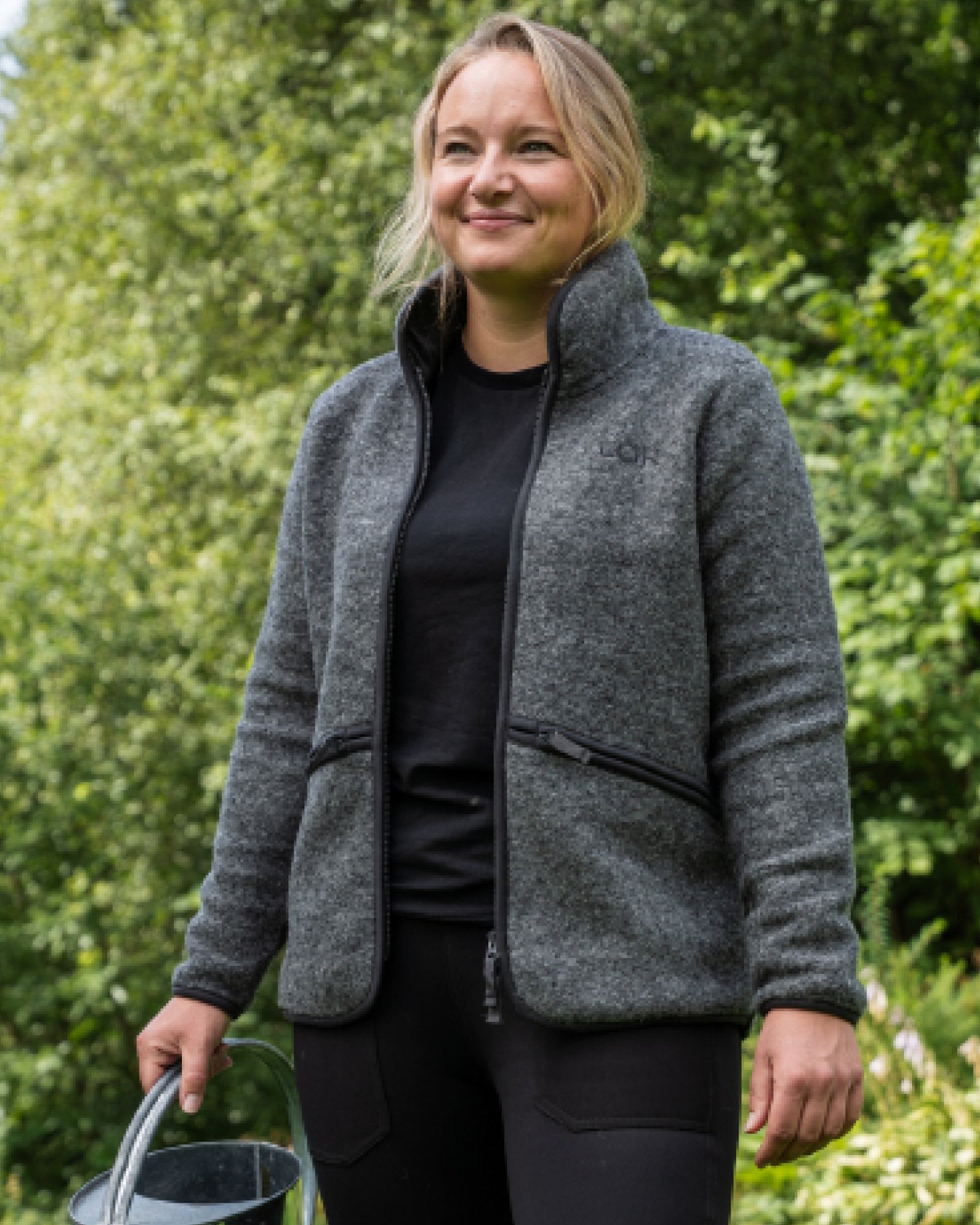 Ullfleece - Wool - Mørk grå | Flor - 9