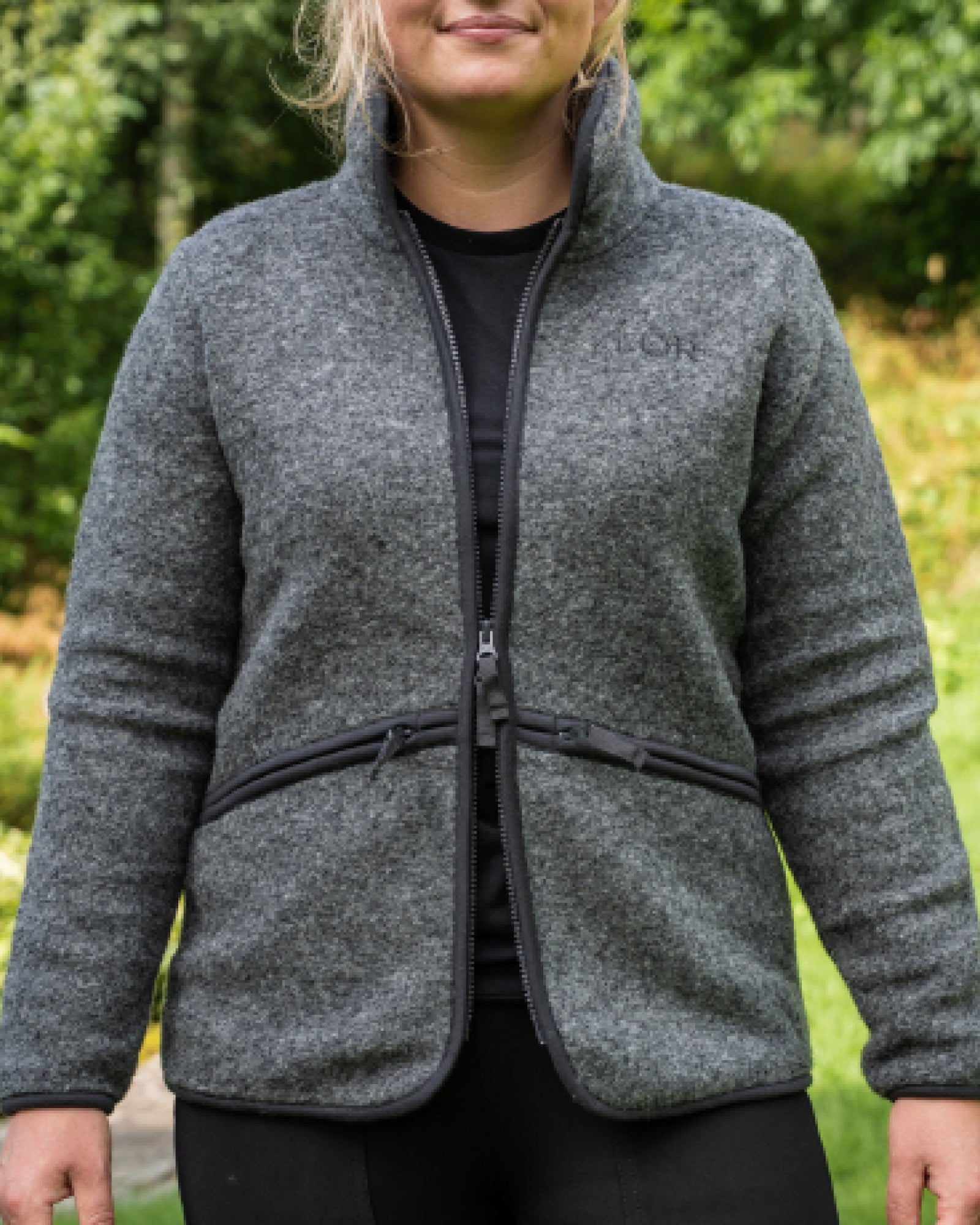 Ullfleece - Wool - Mørk grå | Flor - 3