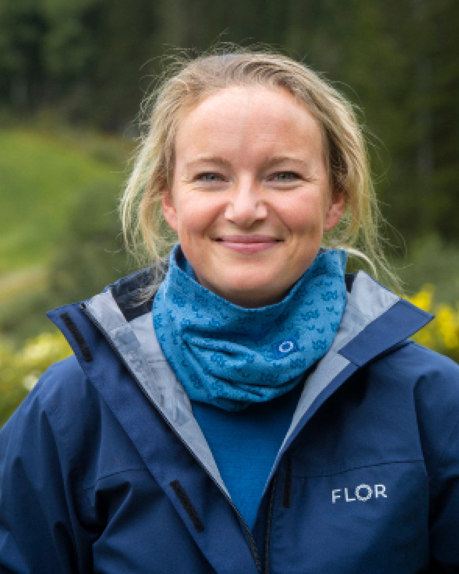 Ullhals - Hals - Blå | Flor - 2